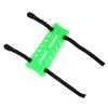 Archery Arm Guard Rubber Arm Protector Hunting Accessories with 2 Strap Buckles for Adults Children Green