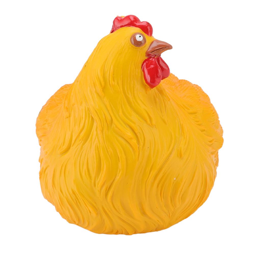 Clip Ladder Hen Resin Exquisite Natural Clip Ladder Crevice Hen for Gardens Backyards Yards