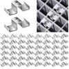 Quick Installation Grille Clamps Heavy Type Zincs Coated Grille Fixture Clip for Temporary Structures and Exhibition