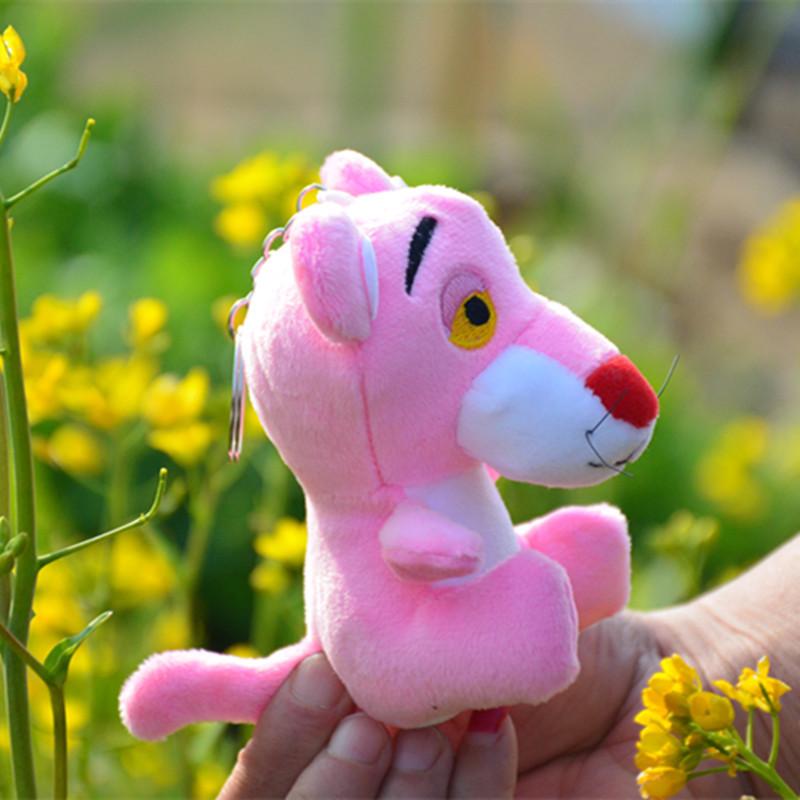 Ins Pink Leopard Doll Plush Toy Cute Small Naughty Leopard Mini Doll Pendant Wedding Doll