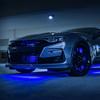 4 Pods Blue LED Rock Lights For JEEP Offroad Truck ATV UTV Underbody Wheel Light