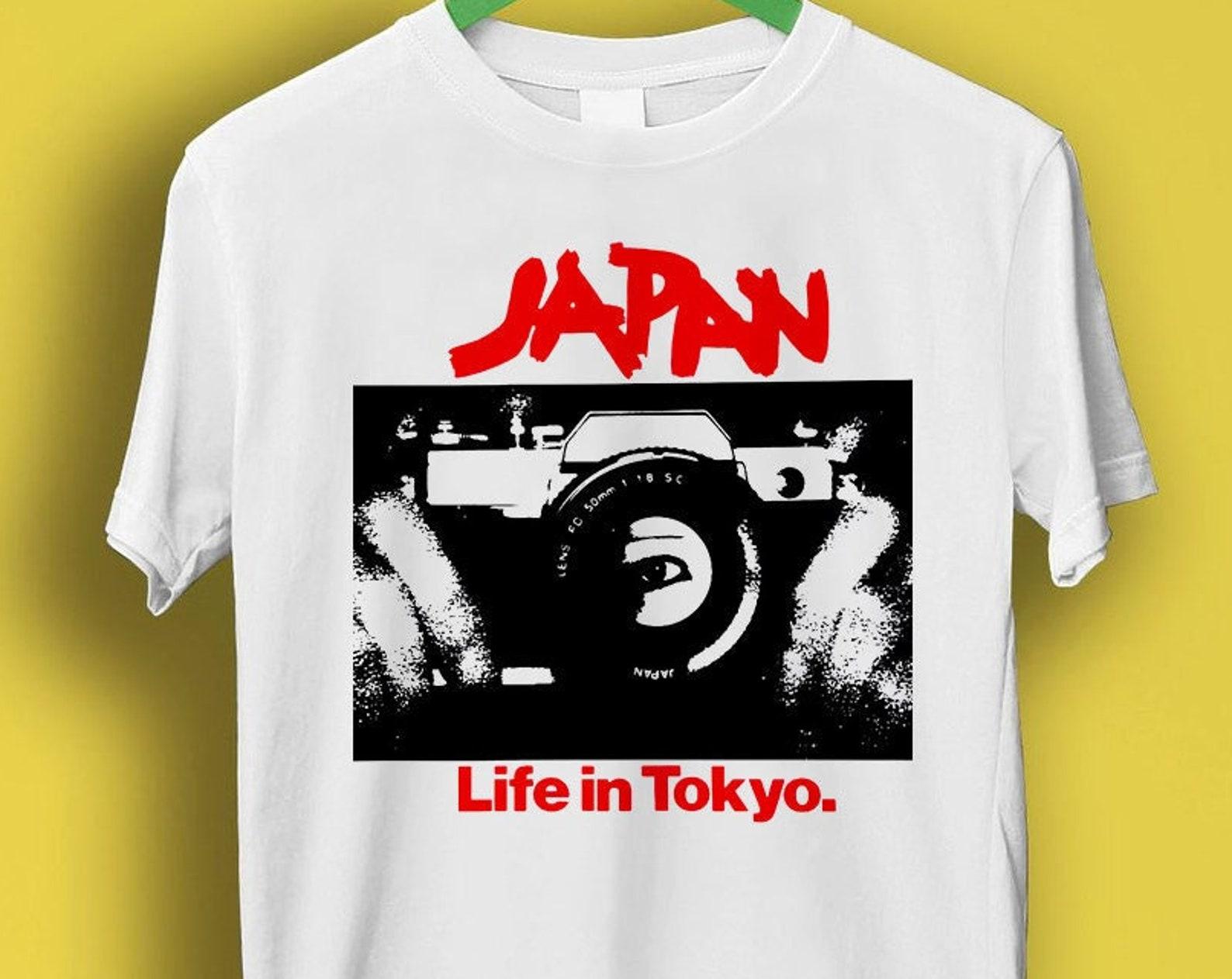 Japan Life In Tokyo Synth Pop Band Design Meme Gift Tee Gamer Cult Movie Music T Shirt P1564 S