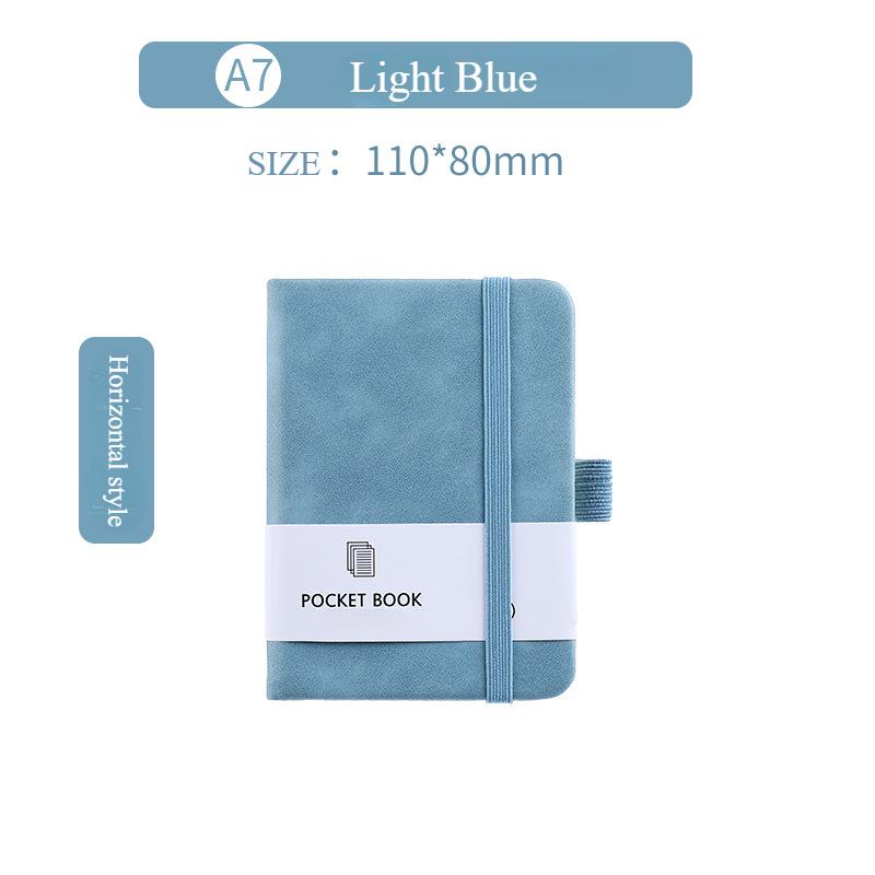 

Еженедельник Портативный Карманный Блокнот Журнал Ежедневный План Недель Повестка Дня Книга Журнал Времени Заметка A7 синий