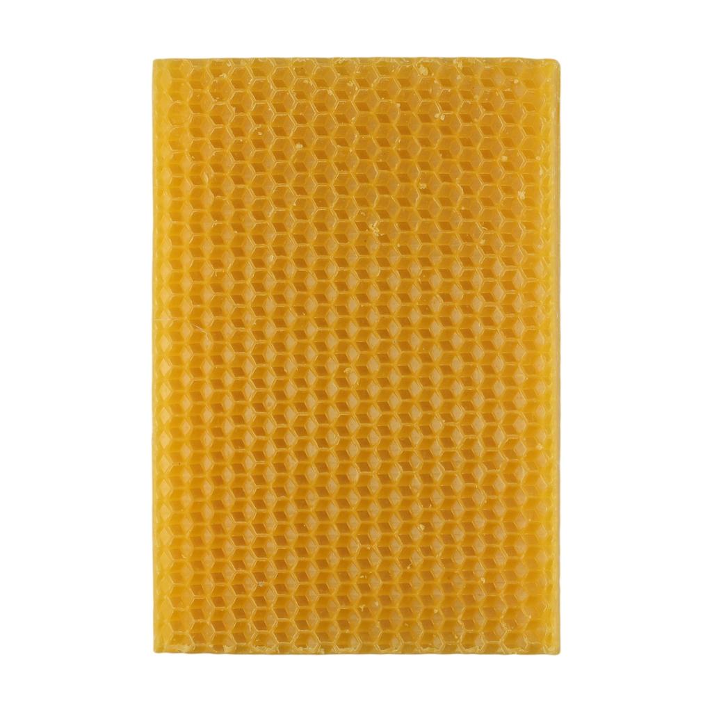 Natürliche 30 Stück Bienenwachsplatten für Bienenstöcke Perfekt für Nestgrundlage und Kerzenherstellung Essentiell für Imker