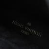 Great LOUIS VUITTON Sneakers Logo Socks Black Women 37.5 Used