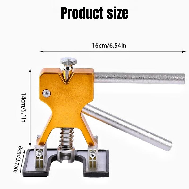 Car Body Sheet Metal Paintless Dent Plastic Puller Kit Auto Hail Pit Removal Repair Tools Multiple Sizes Suction Cup Set