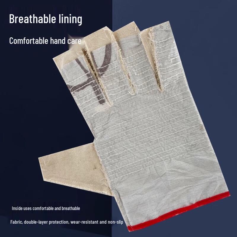 

Peihao 24-Line Heavy-Duty Welding and Handling Work Gloves