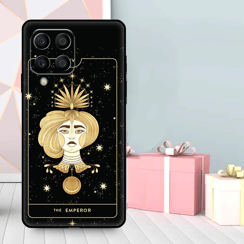 Witches moon Tarot Mystery totem Case For Samsung Galaxy M56 M52 M32 M53 M16 M11 M21 M31 M35 M12 M13 M14 M15 M36 M55 M34 M54