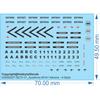 ADF Army Abrams M1A1 MBT Decals - 1/16 1/35 1/48 1/72 HO (1/87) - Water Decal