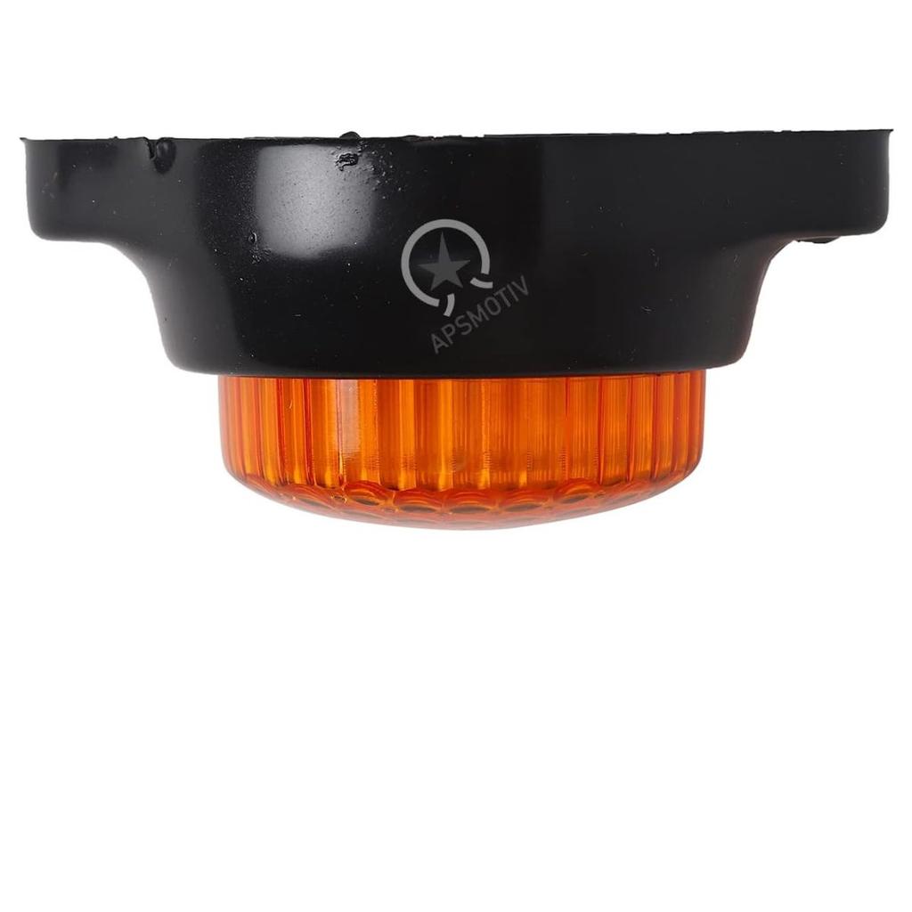 18PCS LED Trailer Marker Lights 24V Waterproof Amber Chicken Lights Universal Side Clearance Lamps for Semi Truck Freightliner Cargo