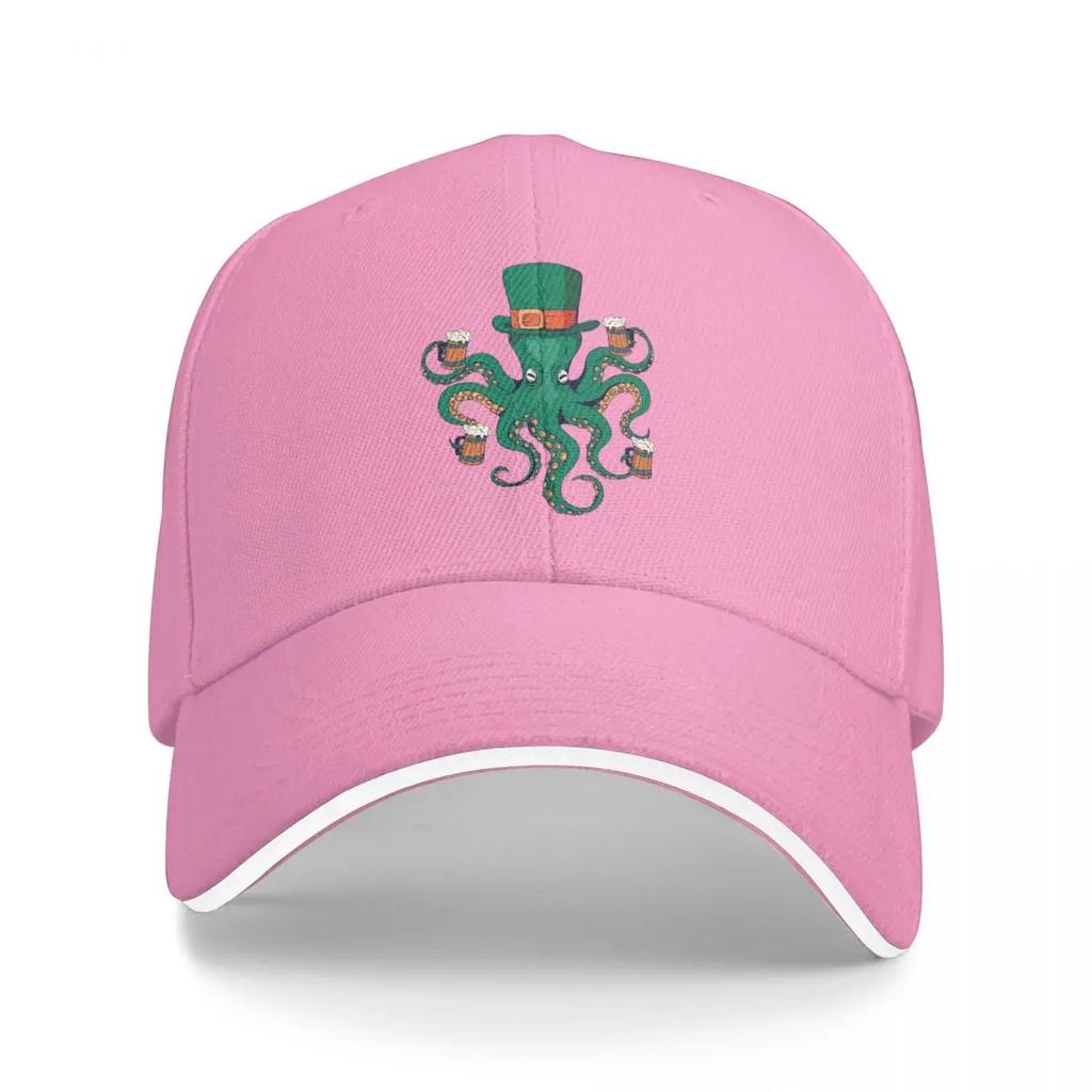 Baseball Caps St Patricks Day Octopus Casquette Female Male Sport Summer Hats