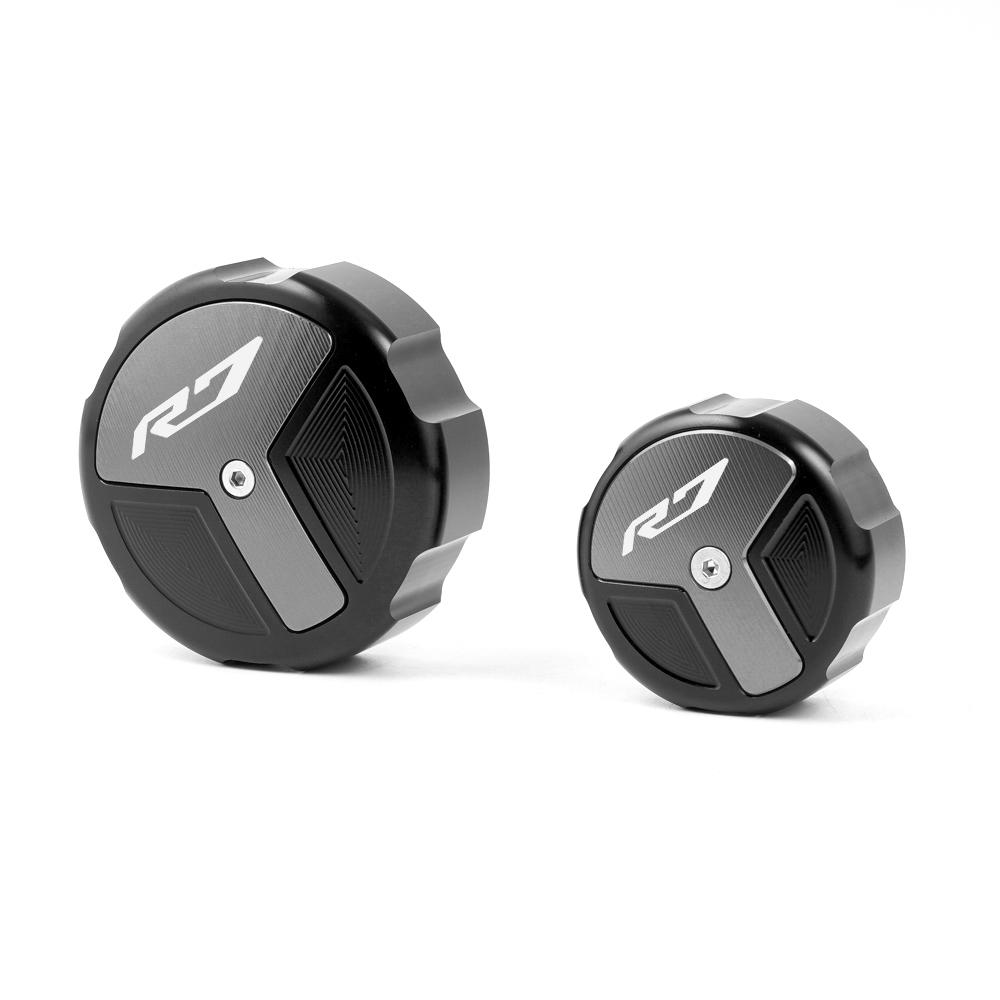 Motorcycle Accessories CNC Brake Fluid Reservoir Cap Cylinder Cover For YAMAHA YZFR7 YZF-R7 YZF R7
