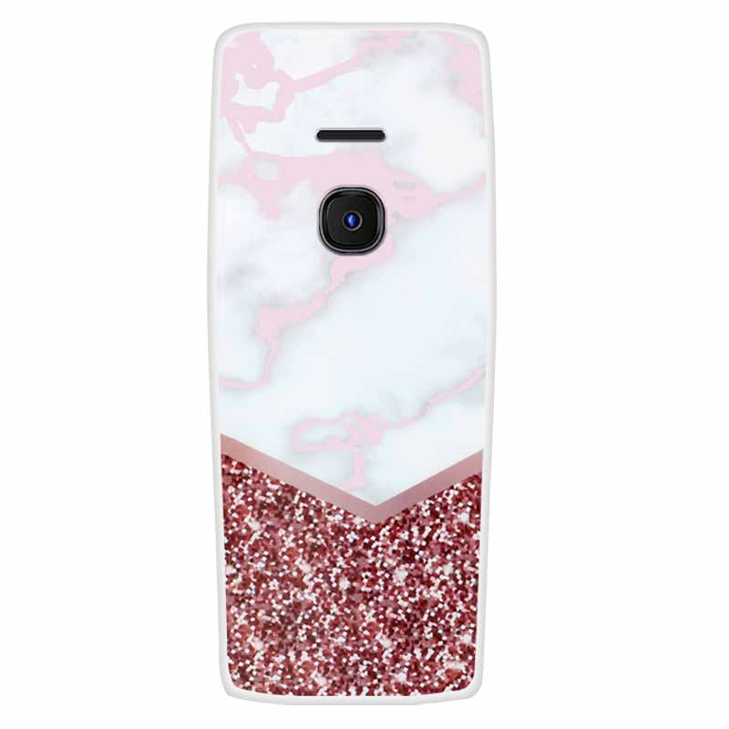 For Nokia 8210 4G Case Soft Silicone Space Landscape Covers for Nokia 6300 4G Cases Colorful Bumpers Cat Phone Protective Bags