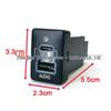 Toyota Corolla Prado QC3.0 USB PD Fast Charging & Audio Socket