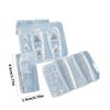Silicone Nail Art Mold Accessory Molds Goldfish Themed Nail Decorative Mold Silicone Texture for Various Nail Types