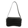 2025 New Flip Magnetic Buckle Foreign Casual Texture Design Simple Solid Color Crossbody Underarm Shoulder Small Square Women's Bag