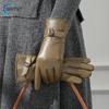 Fashion Winter Warm Women Leather Gloves Outdoor ,Comfortable Warm Winter Gloves Cold Protection Gloves for Women