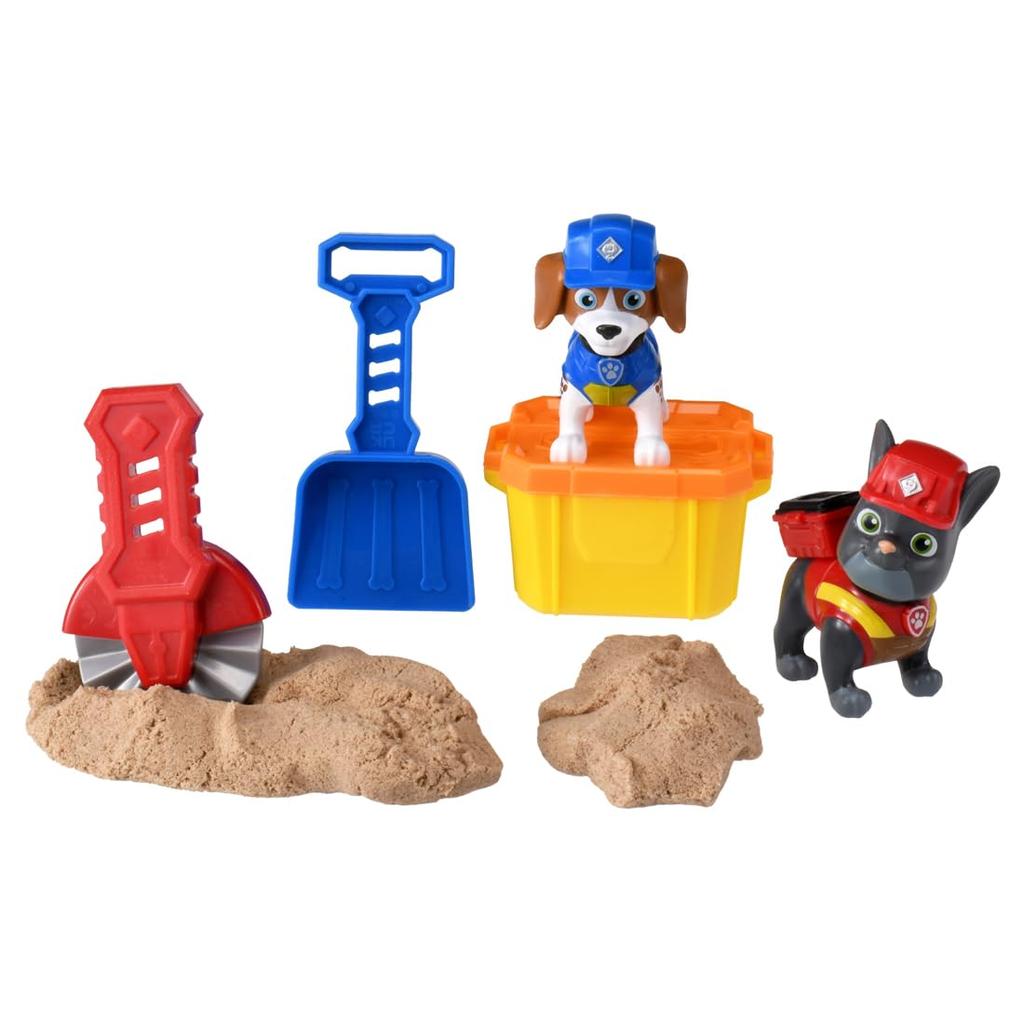 TAKARA TOMY Rubble Crew Set Wheeler Charger & Build-a-Figure & (with sand)