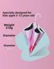 Children's Cartoon Umbrella: Safe, Rounded Corners, Anti-Puncture, Lightweight, Long Handle for Kindergarten & Elementary Boys and Girls.