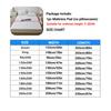 Waterproof Quilted Mattress Protector Cover Thickened Breathable Mattress Topper for Single or Double Bed