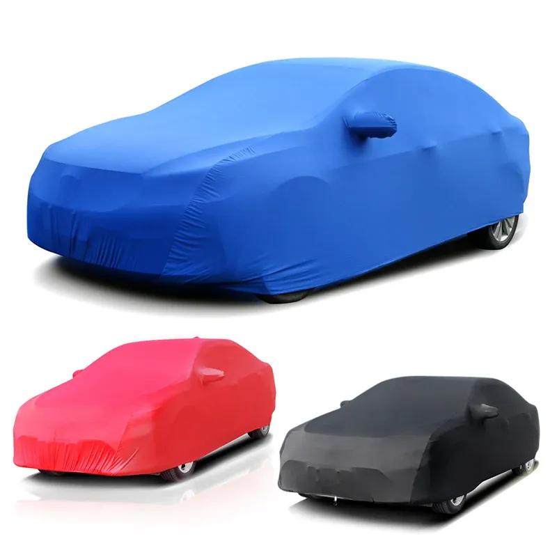 For Sports Car Sedan SUV Beauty Styling Universal Stretch Car Cover Sunproof Windproof Dustproof Scratch Resistant UV Protection