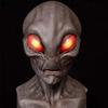 Latex Halloween Alien Mask Scary Face Cover Costume Props Horror Alien Mask  Adults