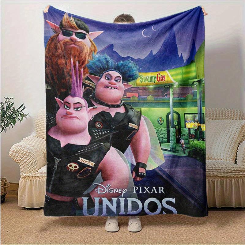 1pc, Disney Pixar UNIDOS Home Decorative Blanket Perfect for Couch, Bedroom, Living Room, Travel, Camping