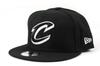 New Era 9FIFTY Snapback Black NBA Eastern Cleveland Cavaliers Cap, & White, Conference,