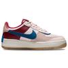 New Nike Air Force 1 Low Shadow Light Soft Pink Team Red Blue Women's CI0919-601