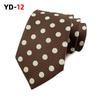 2025 Polka Dot Polyester Herren Business Casual Krawatte - Verschiedene Farben