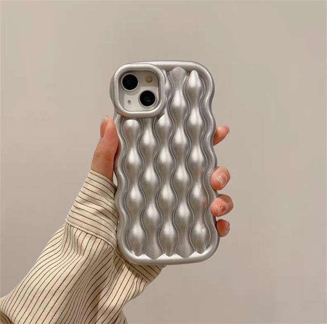 

Moskado 3d чехол для телефона с рисунком горькой дыни в полоску для Iphone 14 13 11 12 Pro Max Роскошный противоударный мягкий чехол из ТПУ с волнистыми краями For iPhone 14Pro Max