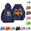 Unisex Printed Long Sleeve Pullover Hoodie Lightweight for Men and Women