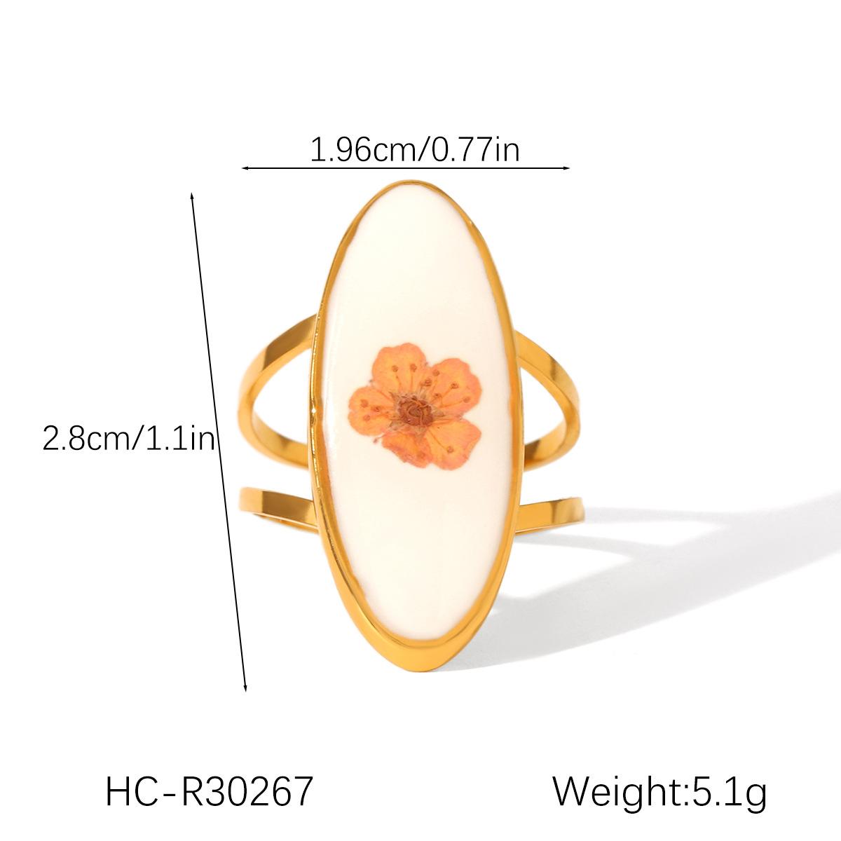 

Euro-American style stainless steel rose open ring, niche high-end enamel ring, titanium steel non-fading hand jewelry