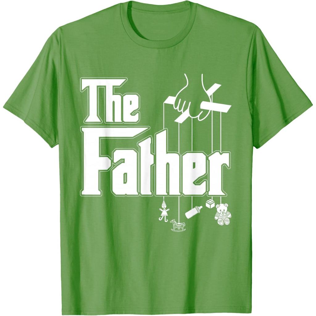 The Father Puppet Design Graphic Tee Unisex's Short Sleeve Casual Cotton T-Shirt