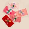 New Children's Nylon Elastic Headband, Baby Candy-colored Flower Headscarf, Summer Thin Baby Hair Accessories