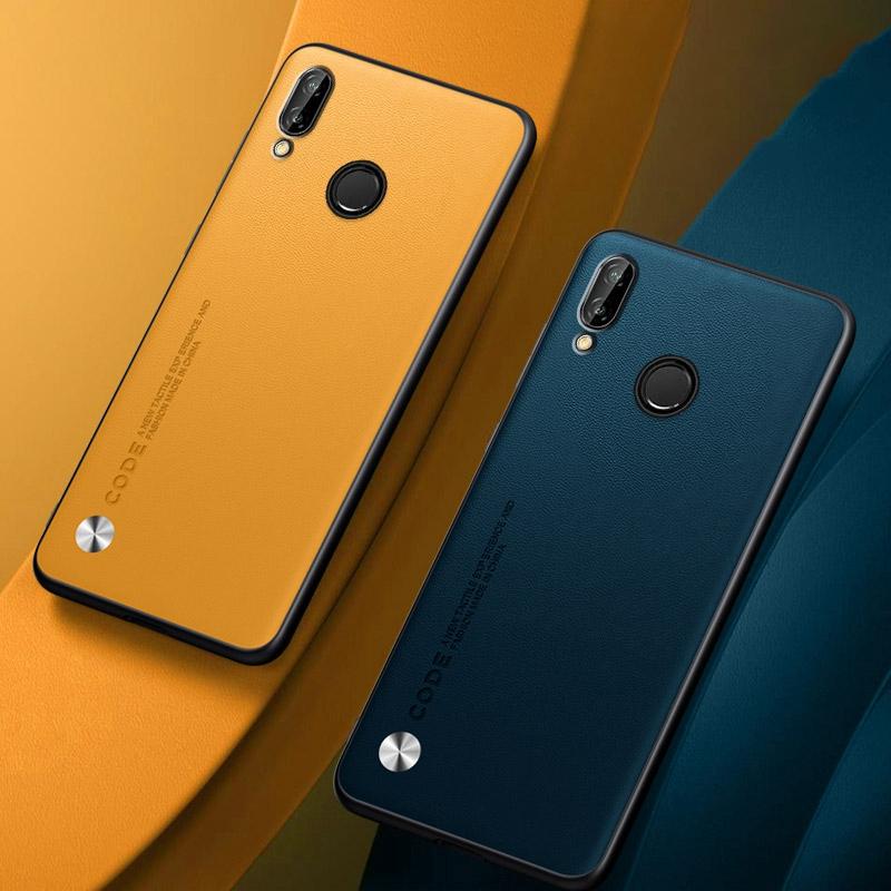 Luksusowe etui ze skóry PU dla Honor Note 10 Tylna okładka Matowe silikonowe Wstrząsoodporne Pełna ochrona Etui na telefon Dla Honor Note10 Coque