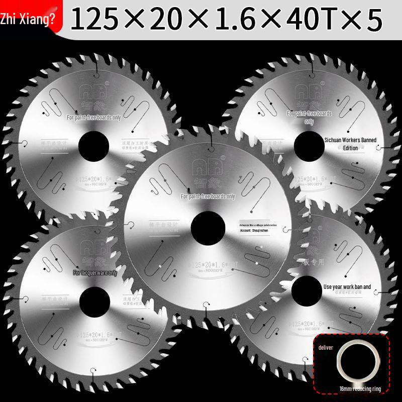 Woodworking Alloy Saw Blade 4-7 Inch, Paint-Free, Anti-Nail for Marble and Circular Saws
