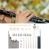 Metal Clarinet Repair Kit Silver Musical Instrument Accessory  For Clarinet Instrument Repair