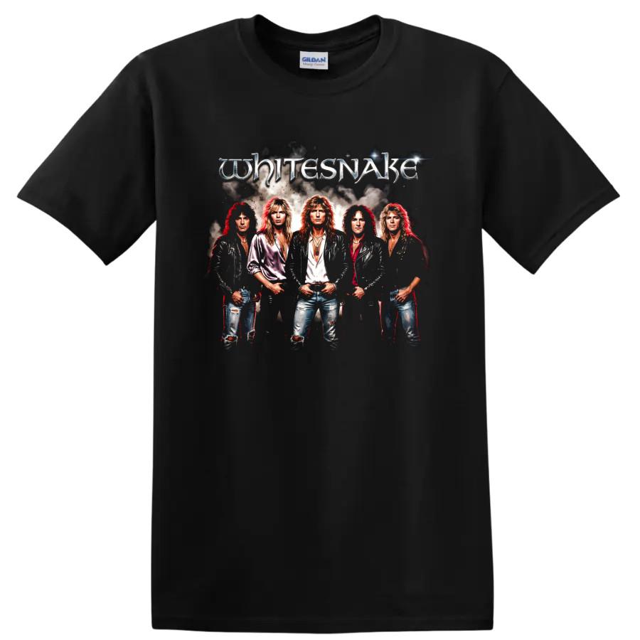 Whitesnake 1987 Hard Rock Band T Shirt Vintage Concert Graphic Music Fan Tee