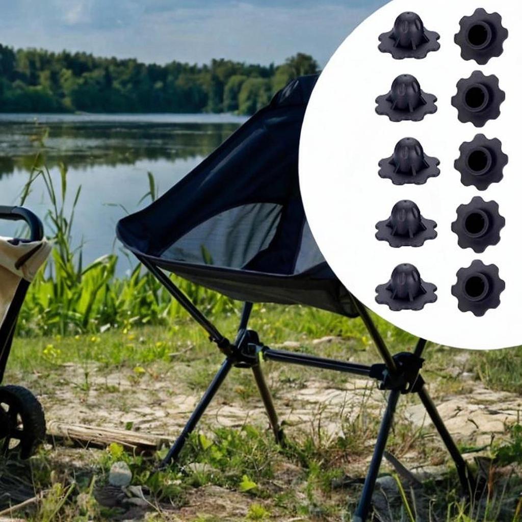 10 Pieces Moon Chair Foot Covers Protectors Anti Sinking Cap Heavy Duty Furniture Accessories
