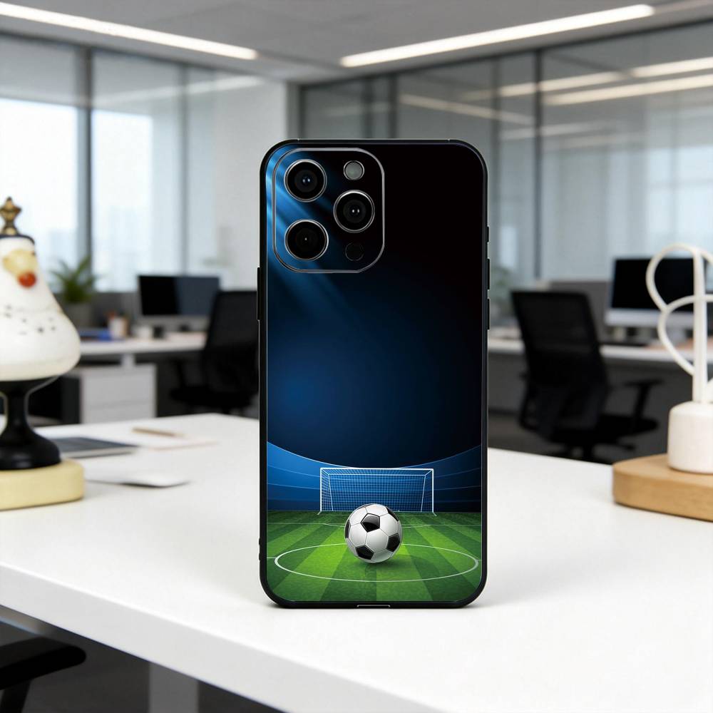 F-Football and G-Green P-Pitch Phone Case Silicone Soft For IPhone 17 16 15 14 13 12 11 X XR Plus Pro Max Plus