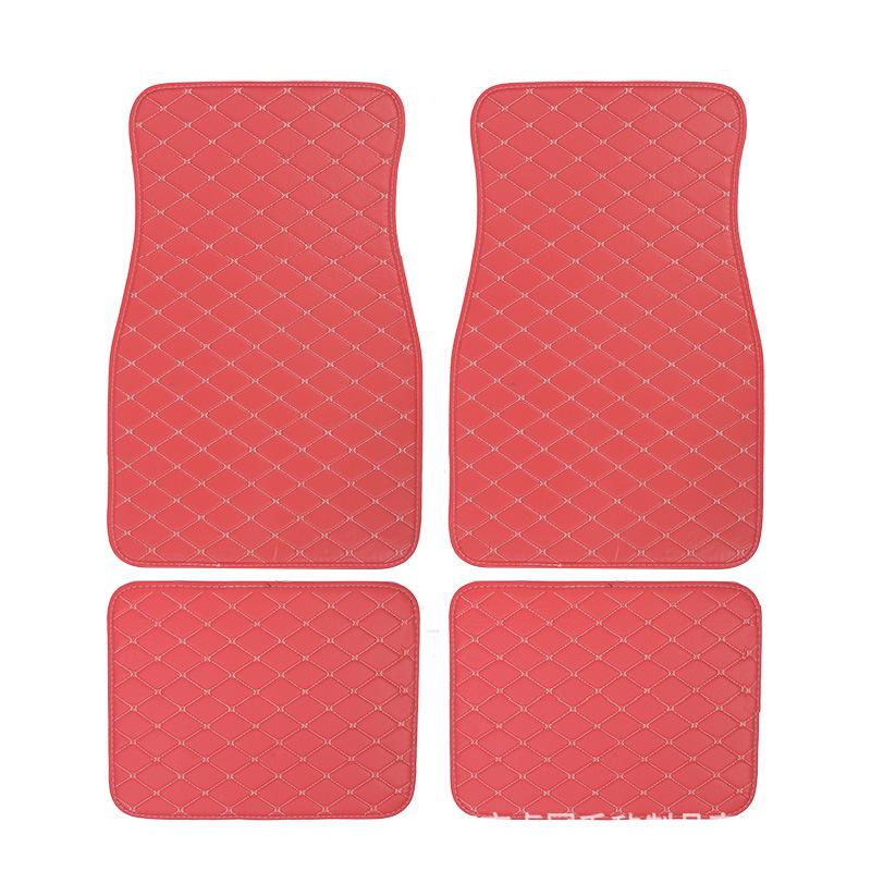 

Универсальный комплект ковриков для пола автомобиля из 4 частей - ПВХ кожаный ковер