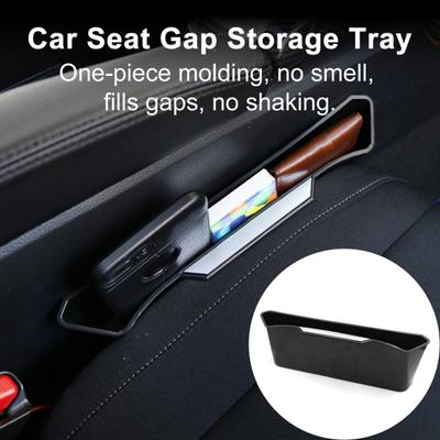 Car Seat Gap Storage Box Convenient Minimalistic Multifunctional Car Organizer Storage Box for Extra Storage Space
