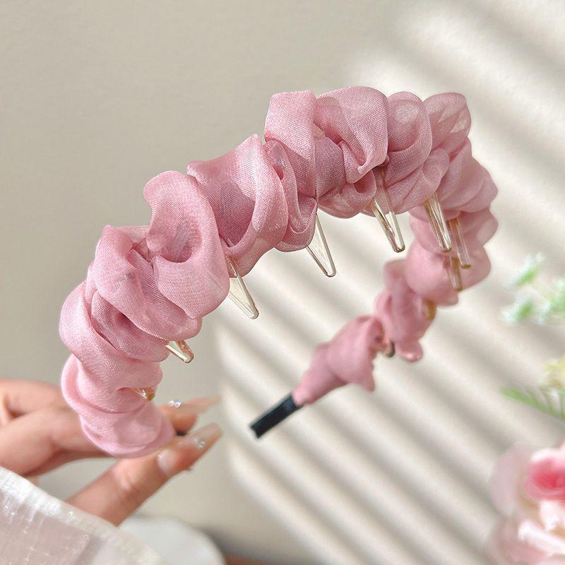 Soft Fluffy Headband - Retro Niche Sweet Commuting Hair Accessory for Autumn/Winter