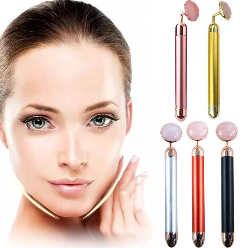 Jade Massager Electric Face Hand Eye Neck Body Anti Ageing Therapy Beauty Device