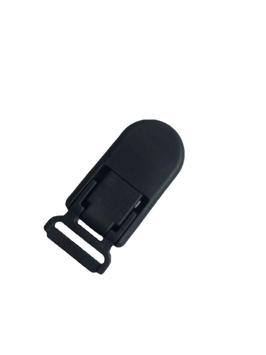 

Food Grade Plastic Duckbill Pacifier & Sling Clips (1.5CM & 2.0CM) for Mother and Baby Use 1.5CM чёрный