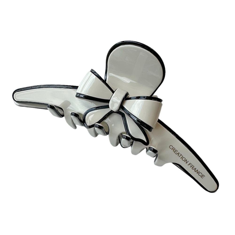 

Large Size Acetate Hair Clip High-end Design Double-sided Bow Clip Hairpin Girls Hair Ornament
