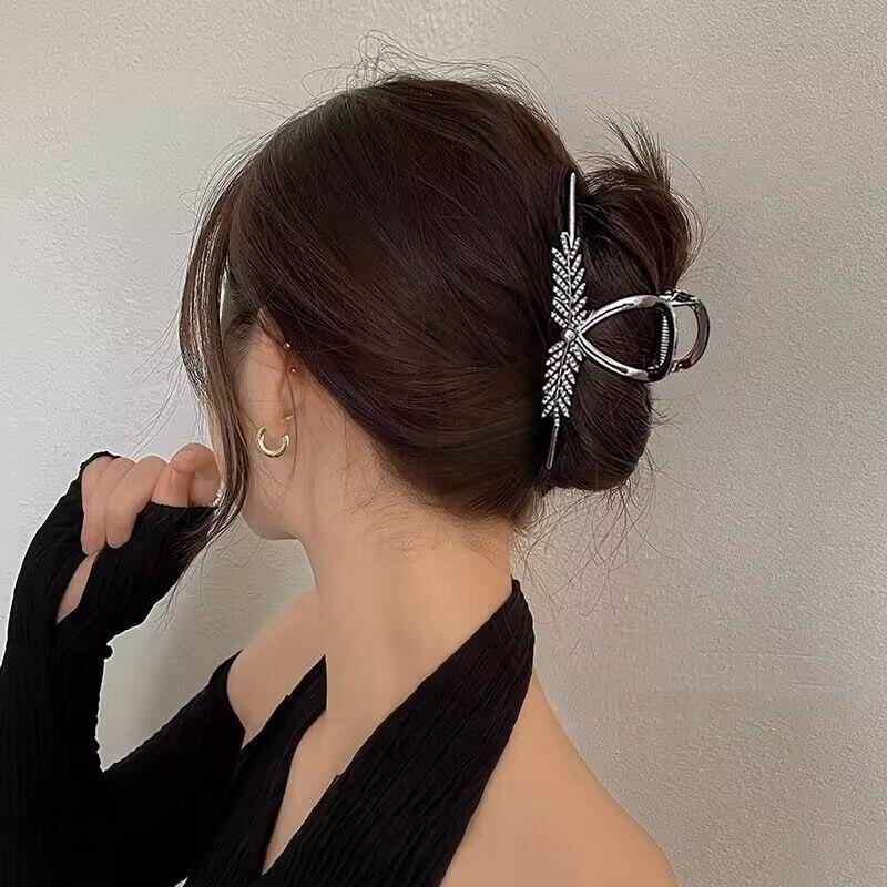 2023 Nová pšeničná perla střapec do vlasů spona do vlasů Vintage kamínková spona do vlasů Barrettes Starožitná vlásenka pro ženy Vlasové doplňky dárek