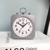 Korean creative candy lazy silent alarm clock desktop simple wind clock