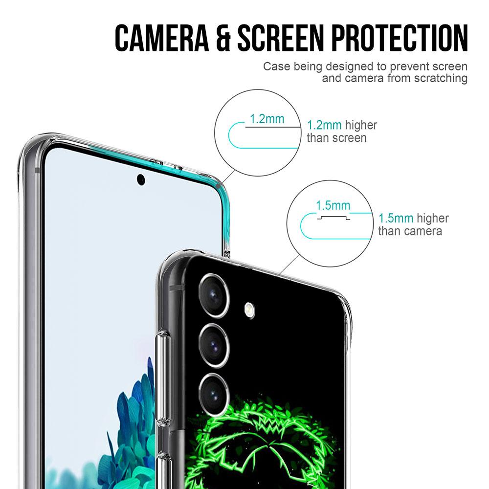 Clear Case For Samsung Galaxy S22 S20 FE S21 S10 S9 Plus Note 20 Ultra 10 Lite Transparent Phone Shell Anime Pokemon Japan